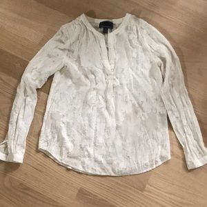 Cynthia Rowley long sleeve blouse